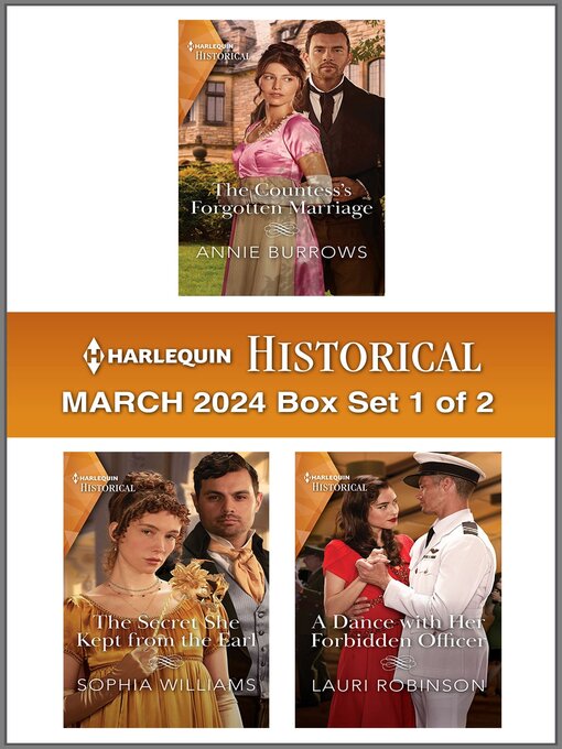 Cover image for Harlequin Historical March 2024--Box Set 1 of 2